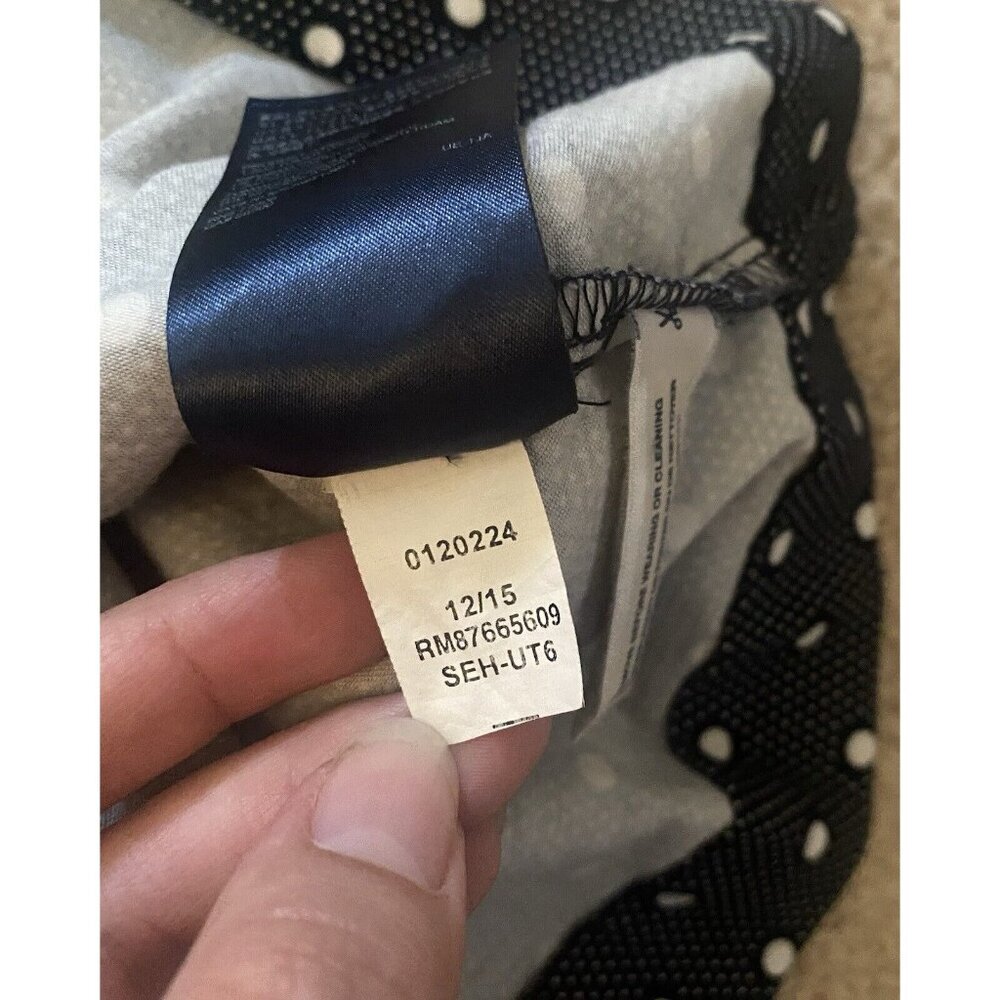 3/$15 SALE - Tommy Hilfiger Blue/White Polka Dot Sheath Dress Women’s Size 6 - Picture 9 of 10